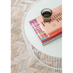 Discount KARE Design Coffee Table Wire White (2/Set)