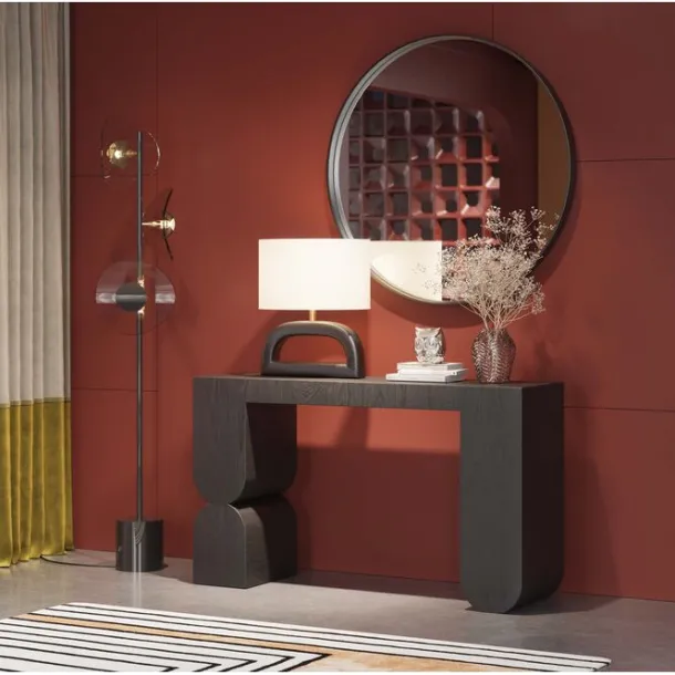 console_curve_black_xcm_2.webp Outlet KARE Design Console Curve Black 120x76cm
