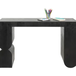 Outlet KARE Design Console Curve Black 120x76cm