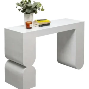 Discount KARE Design Console Curve White 120x76cm