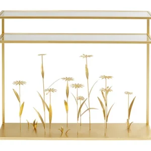 Hot KARE Design Console Flower Meadow Gold 100