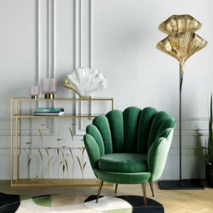 Hot KARE Design Console Flower Meadow Gold 100