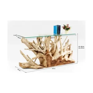 New KARE Design Console Roots 150x40cm