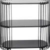 Outlet KARE Design Console Wire Black 81x78cm