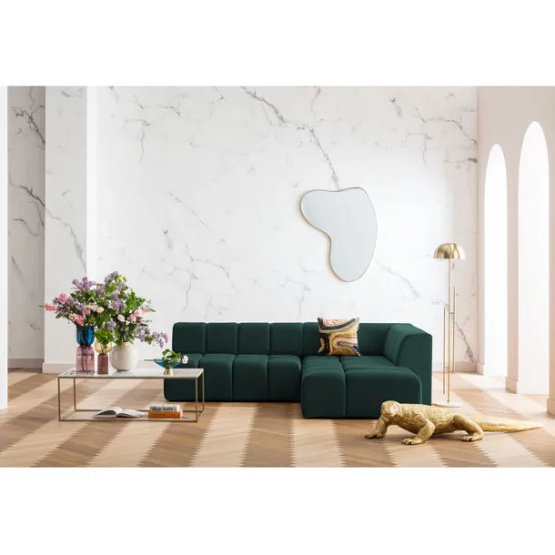 corner_sofa_belami_velvet_1-4.webp Clearance KARE Design Corner Sofa Belami Velvet Dark Green Right 265cm