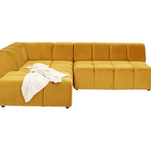 Sale KARE Design Corner Sofa Belami Velvet Amber Left