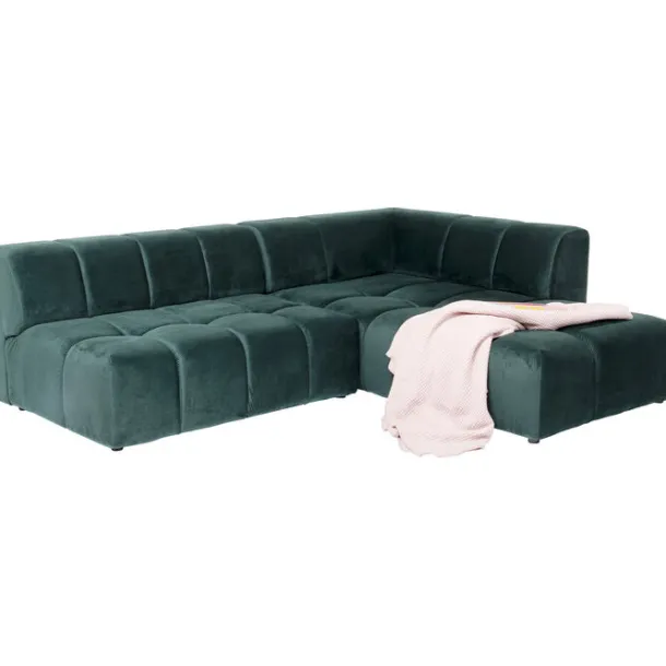 corner_sofa_belami_velvet_4-4.webp Clearance KARE Design Corner Sofa Belami Velvet Dark Green Right 265cm
