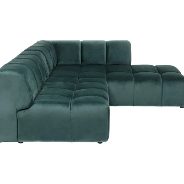 corner_sofa_belami_velvet_5-4.webp Clearance KARE Design Corner Sofa Belami Velvet Dark Green Right 265cm