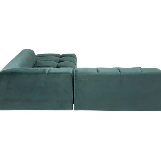 corner_sofa_belami_velvet_6-4.webp Clearance KARE Design Corner Sofa Belami Velvet Dark Green Right 265cm