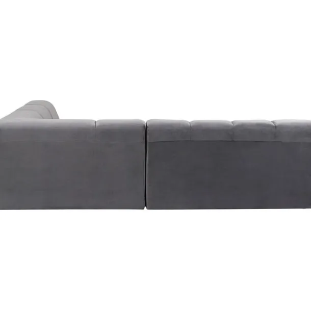 corner_sofa_belami_velvet_7-5.webp Outlet KARE Design Corner Sofa Belami Velvet Grey Right