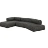 Online KARE Design Corner Sofa Bow Left Grey