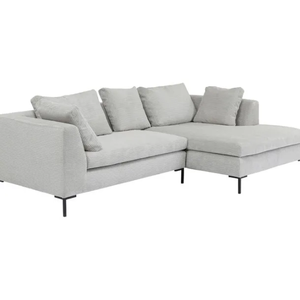 corner_sofa_gianni_cord_g_6-1.webp Sale KARE Design Corner Sofa Gianni Cord Grey Right