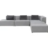 New KARE Design Corner Sofa Infinity Atlanta Grey Right