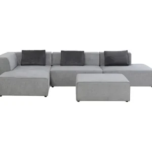 Sale KARE Design Corner Sofa Infinity Atlanta Grey Left