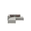 Best KARE Design Corner Sofa Infinity Boston Grey