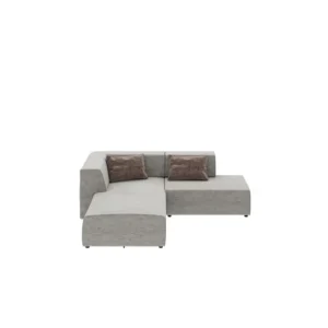 Best KARE Design Corner Sofa Infinity Boston Grey