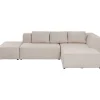 Sale KARE Design Corner Sofa Infinity Ottomane Cream Right