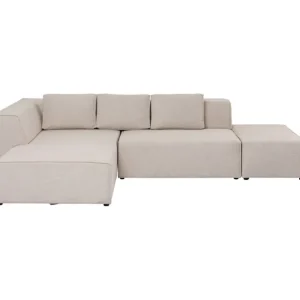 New KARE Design Corner Sofa Infinity Ottomane Cream Left