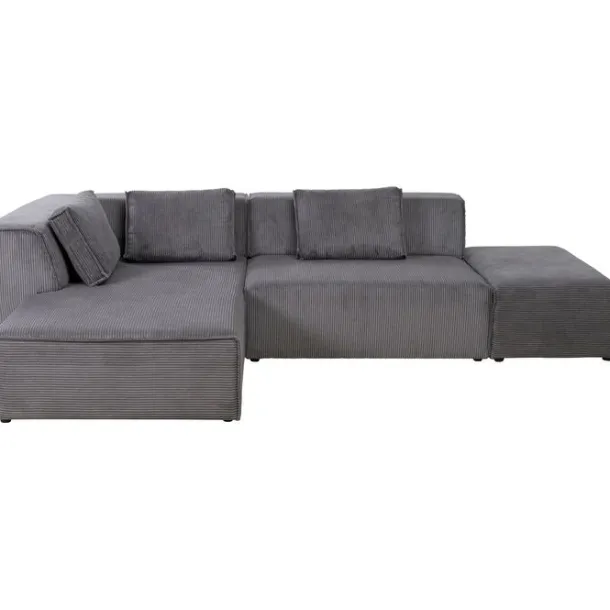 corner_sofa_infinity_otto_1-6.webp Clearance KARE Design Corner Sofa Infinity Ottomane Cord Grey Left