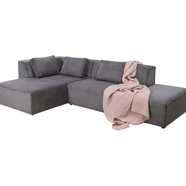 corner_sofa_infinity_otto_2-6.webp Clearance KARE Design Corner Sofa Infinity Ottomane Cord Grey Left