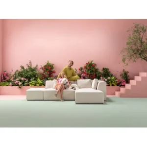 Sale KARE Design Corner Sofa Infinity Ottomane Cream Right