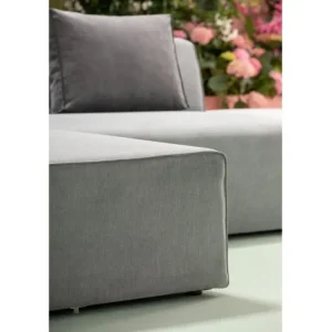Online KARE Design Corner Sofa Infinity Ottomane Grey Left