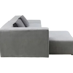 Online KARE Design Corner Sofa Infinity Ottomane Grey Left