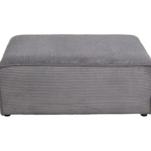 Clearance KARE Design Corner Sofa Infinity Ottomane Cord Grey Left