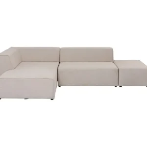 New KARE Design Corner Sofa Infinity Ottomane Cream Left