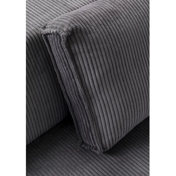 corner_sofa_infinity_otto_7-5.webp Clearance KARE Design Corner Sofa Infinity Ottomane Cord Grey Left
