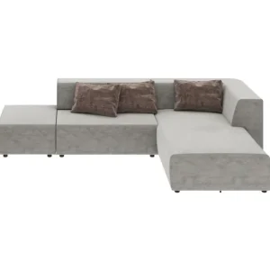 Online KARE Design Corner Sofa Infinity Vegas Grey