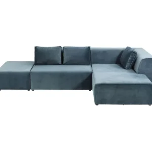 Online KARE Design Corner Sofa Infinity Velvet Ocean Right