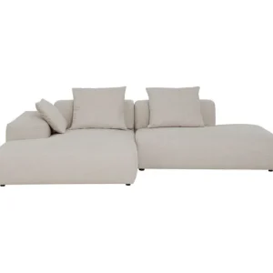 Fashion KARE Design Corner Sofa Laguna left Creme