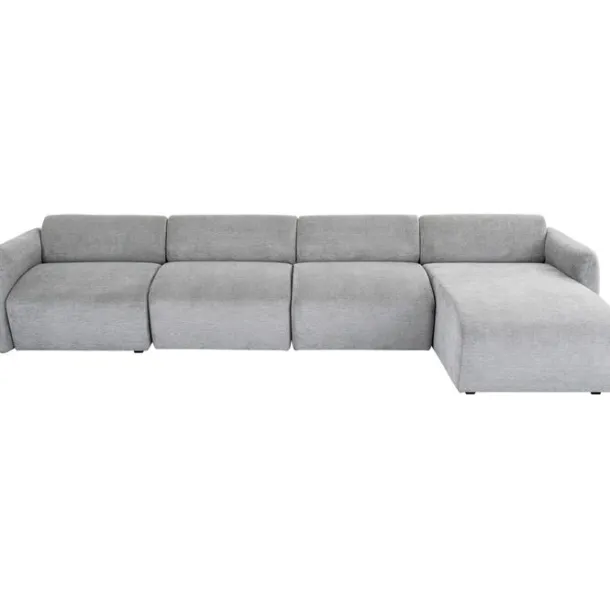 corner_sofa_lucca_grey_ri_0-1.webp Clearance KARE Design Corner Sofa Lucca Grey Right 331cm