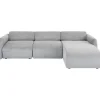 New KARE Design Corner Sofa Lucca Grey Right 255cm