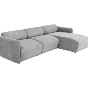 New KARE Design Corner Sofa Lucca Grey Right 255cm