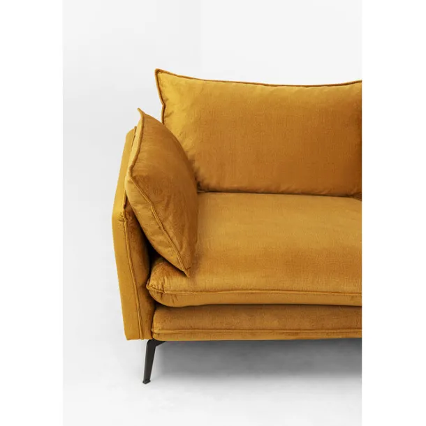 corner_sofa_monza_right_v_7.webp Sale KARE Design Corner Sofa Monza Right Velvet Curry 296cm