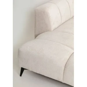 Fashion KARE Design Corner Sofa Nia Cream Left 250cm