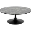 Outlet KARE Design Couchtisch Schickeria Marble Black Ø110cm