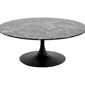 Outlet KARE Design Couchtisch Schickeria Marble Black Ø110cm