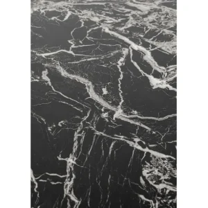 Outlet KARE Design Couchtisch Schickeria Marble Black Ø110cm