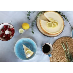 Online KARE Design Cup Swirl Blue