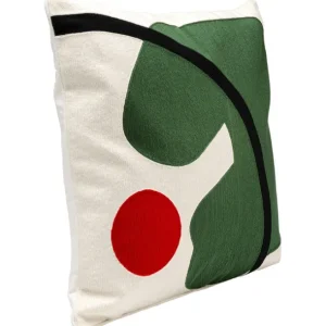 Discount KARE Design Cushion Art Line Green 50x50cm