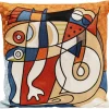Online KARE Design Cushion Art Line Shapes 50x50cm