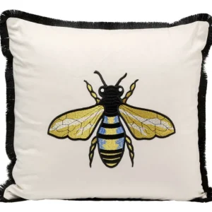 Best KARE Design Cushion Bee White 45x45cm