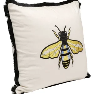 Best KARE Design Cushion Bee White 45x45cm