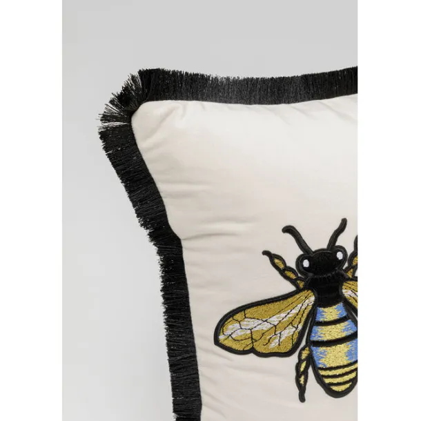 cushion_bees_white_xcm_3.webp Best KARE Design Cushion Bees White 50x30cm