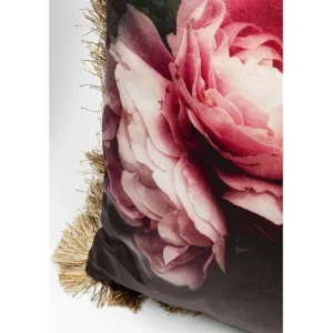 Clearance KARE Design Cushion Blush Roses 45x45cm