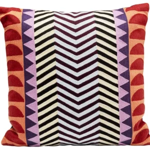Outlet KARE Design Cushion Colour Block Zig Zag 45x45cm