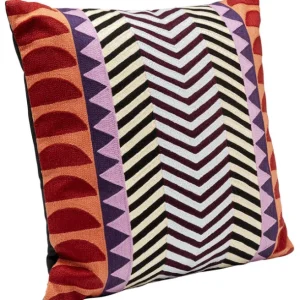 Outlet KARE Design Cushion Colour Block Zig Zag 45x45cm